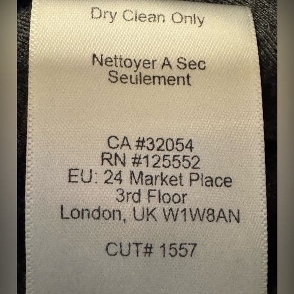 Anthropology Dolan Fit and Flare Dress Gray Long Sleeve Womens Size Small - Picture 13 of 15